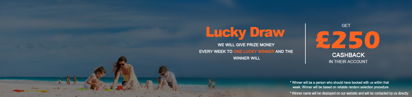 Lucky Draw winner would get £250