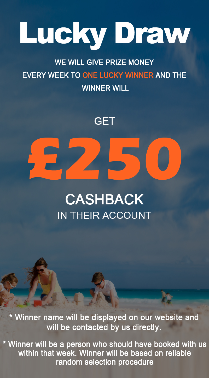 Lucky Draw winner would get £250
